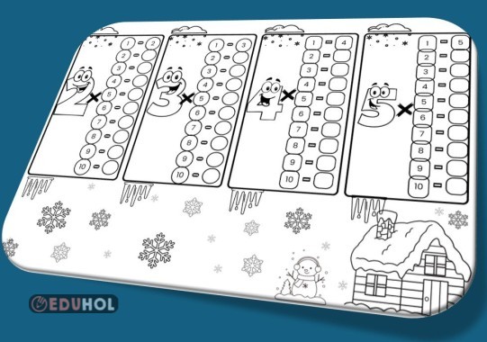 ÇARPMA KENDİ TABLOM ÇALIŞMA KAĞIDI