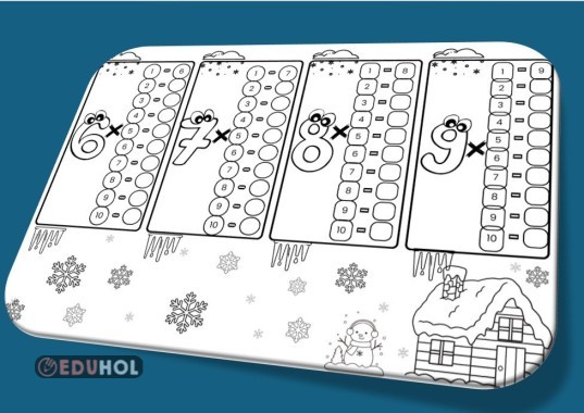 ÇARPMA KENDİ TABLOM ÇALIŞMA KAĞIDI