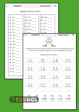 ÇIKARMA İŞLEMİ SONUCU OKUNUŞU İLE YAZMA