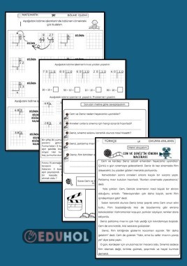 HAFTA SONU OKU ANLA, BÖLÜNENİ BUL, KISAYOLDAN BÖL,BÖLME TERİM,PROBLEM, VE PROBLEMLERİ