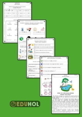 (HAFTA SONU ) OKUMA ANLAMA, GÖRSEL OKUMA, EŞİTLİK,5N1K,BENZETME İFADELERİ DÖRT İŞLEM