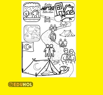 KILAY HAFTASI BOYAMA KAĞIDI