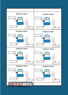 MADDENİN HALLERİ DEFTER ŞABLONU