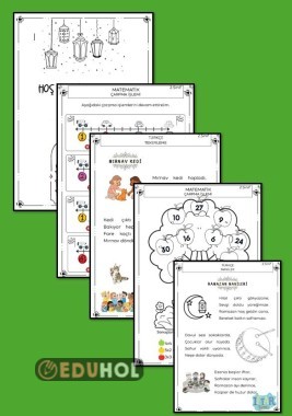 MANİLER,ÇARPMALAR,BOYAMALAR ÇALIŞMA KAĞIDI