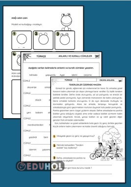 OKU ANLA, ANLAMLI CÜMLE KUR, BASİT KURBAĞA ÇİZ