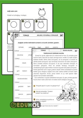 OKU ANLA, ANLAMLI CÜMLE KUR, KOLAY KURBAĞA ÇİZ