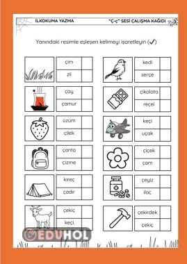 OKU BUL VE BOYA ÇALIŞMA KAĞIDI