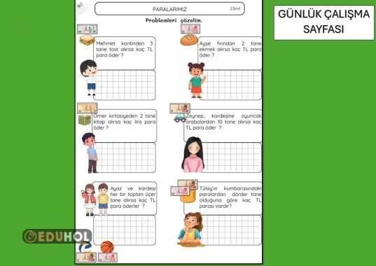 PARA PROBLEM ( ÇARPMA )