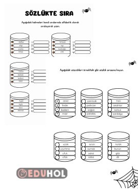 SÖZLÜKTE SIRA