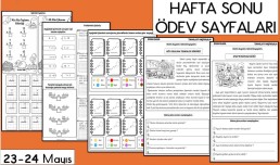 HAFTA SONU ÇALIŞMA SAYFALARIMIZ