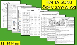 HAFTA SONU ÇALIŞMA SAYFALARIMIZ