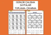 TOPLAM İŞLEMİ- ÇIKARMA İŞLEMİ