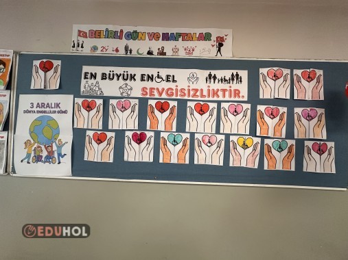 Engelliler Haftası Uzun Pano Yazısı