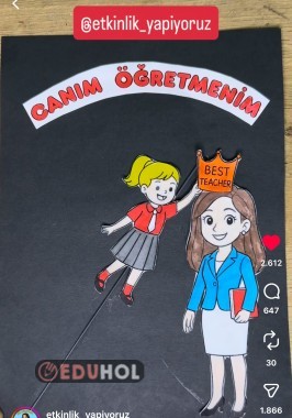 Öğretmenler günü çalışması