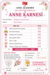 Anneler Günü Karnesi