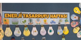 Enerji Tasarrufu Haftası Uzun Pano