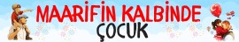 Maarifin Kalbinde Çocuk Uzun Pano Yazısı
