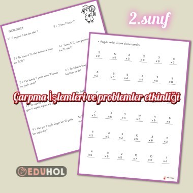 Karışık çarpma işlemleri ve problemler 1