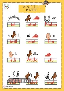 1.Sınıf Resfebe (A-N-E-T-İ-L)