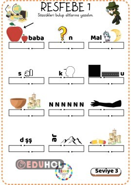 Resfebe 3.Seviye 10 Adet (Her Düzey İçin)