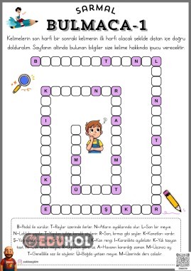 Sarmal Bulmaca - 1 (Tüm Sınıflar)