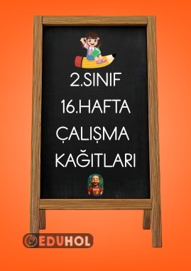 TYMM 16. Hafta Çalışma Kağıtları (2.Sınıf)