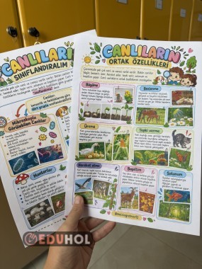 3. SINIF FEN BİLİMLERİ CANLILAR KONUSU NOTLARI