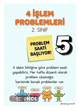 4 İŞLEM PROBLEMLERİ 5