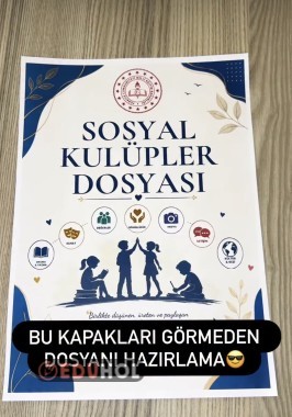 SOSYAL KULÜPLER DOSYA KAPAKLARI