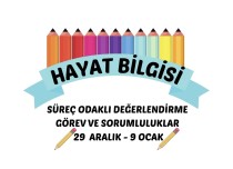 HAYAT BİLGİSİ SÜREÇ ODAKLI DEĞERLENDİRME GÖREV VE SORUMLULUKLAR