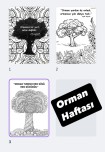 Orman Haftası Mandala Boyama