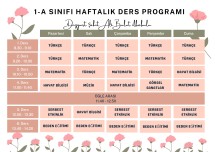 Ders Programı