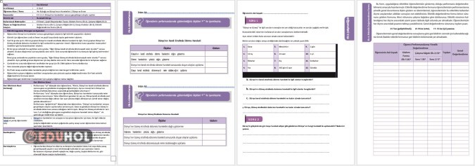 MEB FEN DÜNYA ve EVREN SÜREÇ DEĞERLENDİRME