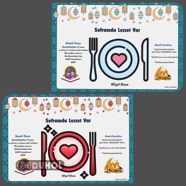 Ramazan Yemek Servisi Kız - Erkek
