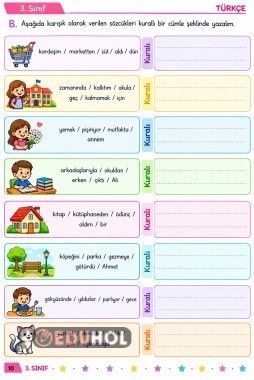 Kurallı Cümle Oluşturma
