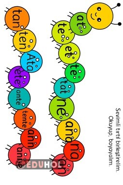 a,n,e,t okuma tırtılı