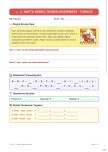 2. Sınıf 3. Hafta Süreç Değerlendirme