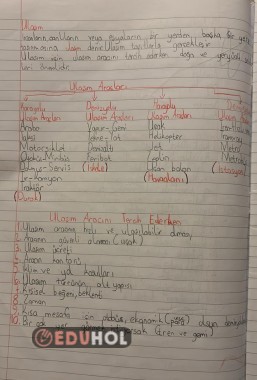 Ulaşım-Ulaşım Araçları