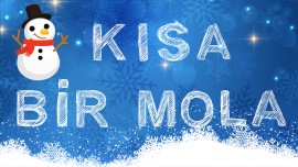 Karne Günü Kısa Bir Mola Akıllı Tahta Fon Görseli