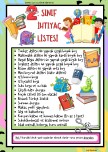 2. sınıf ihtiyaç listesi