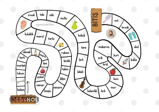 BÜYÜK BOY OKURIM MASA OYUNU (8 A4)