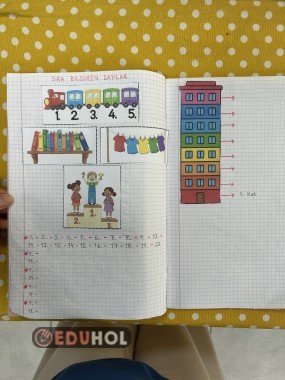 Sıra Bildiren Sayılar Defter Etkinliği
