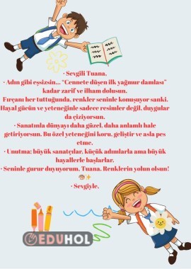 öğrenci isimleri ile yaptığım karne görüşleri