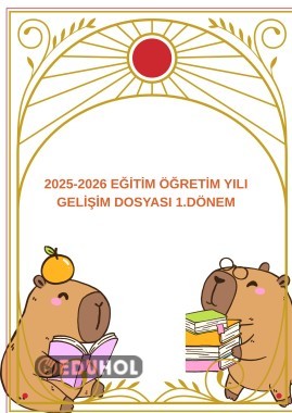 YENİ NESİL GELİŞİM DOSYASI KAPAK