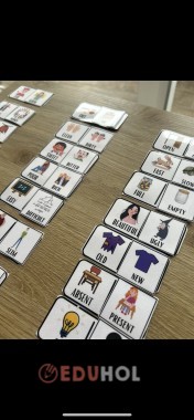 Synonyms antonysm matching cards