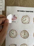 Daily routine worksheet