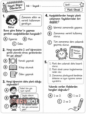 Planlı Olmak