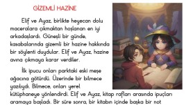 1. Sınıf Okuduğunu Anlama Metni
