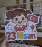 23 Nisan Cam süsleri