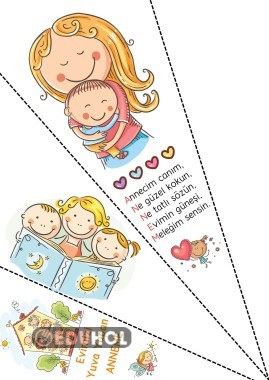 Anneler Günü Renkli Buket